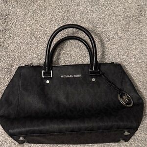 Michael Kors Black Satchel Bag
